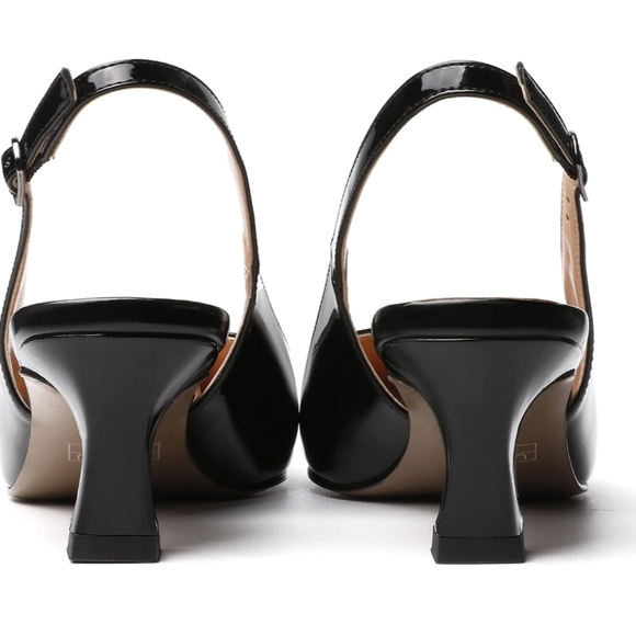 Skysterry Patent Leather Slingbacks w/ Kitten Heel | Sz. 8 | NWOT - Picture 3 of 6